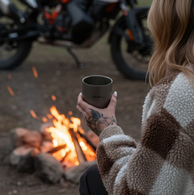 Ultralight Double-Wall Titanium Mug (450ml)