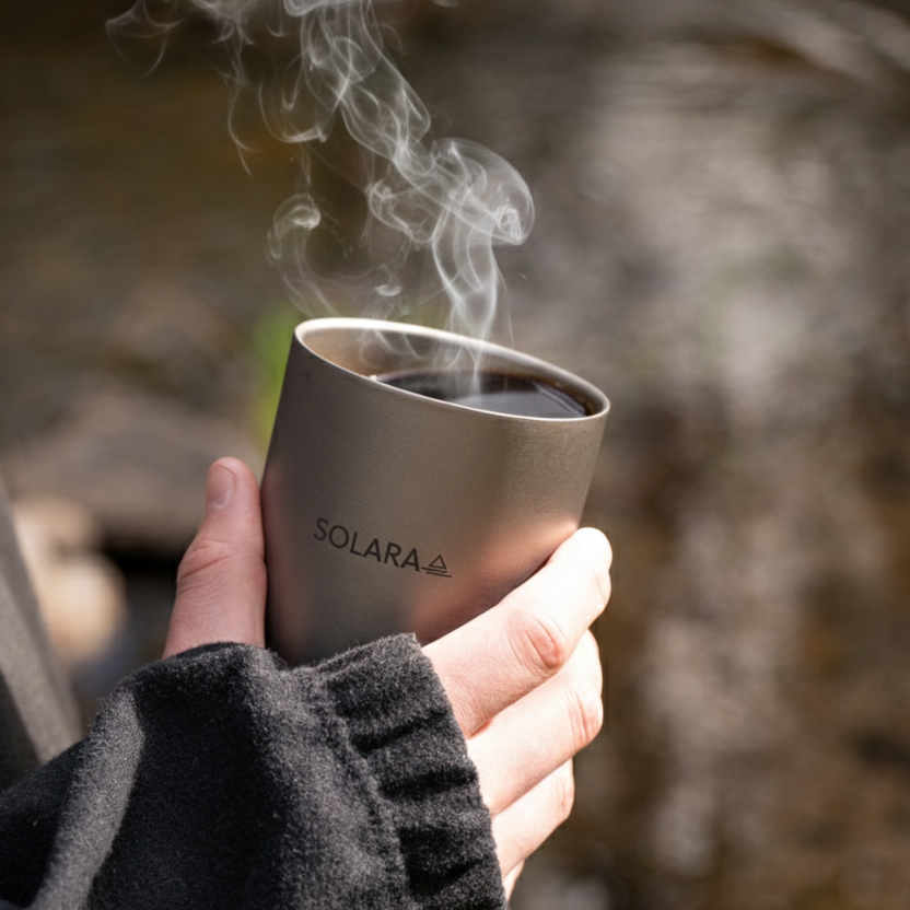 Ultralight Double-Wall Titanium Mug (450ml)