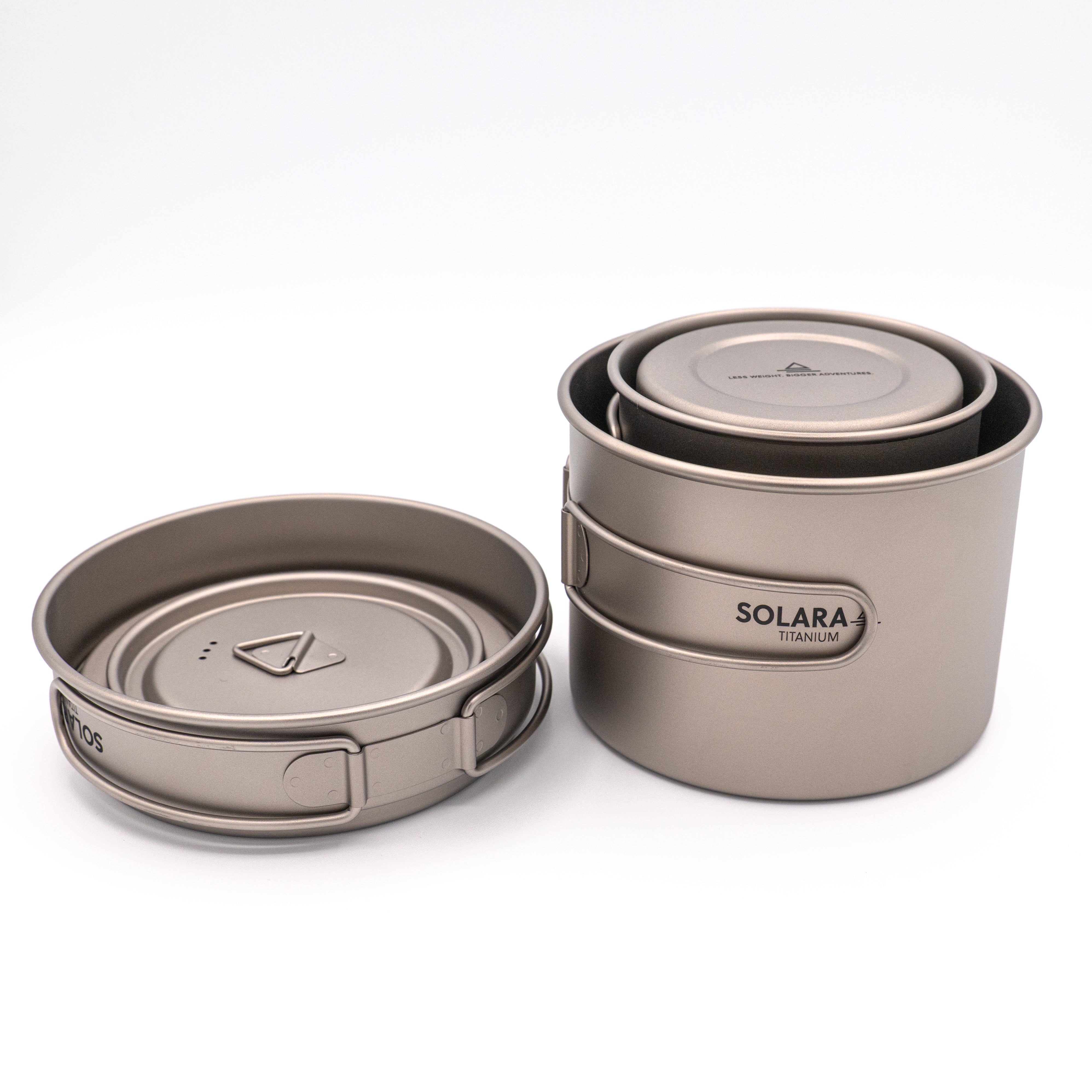 Solara Ultralight Cookset | Complete Titanium Kitchen System