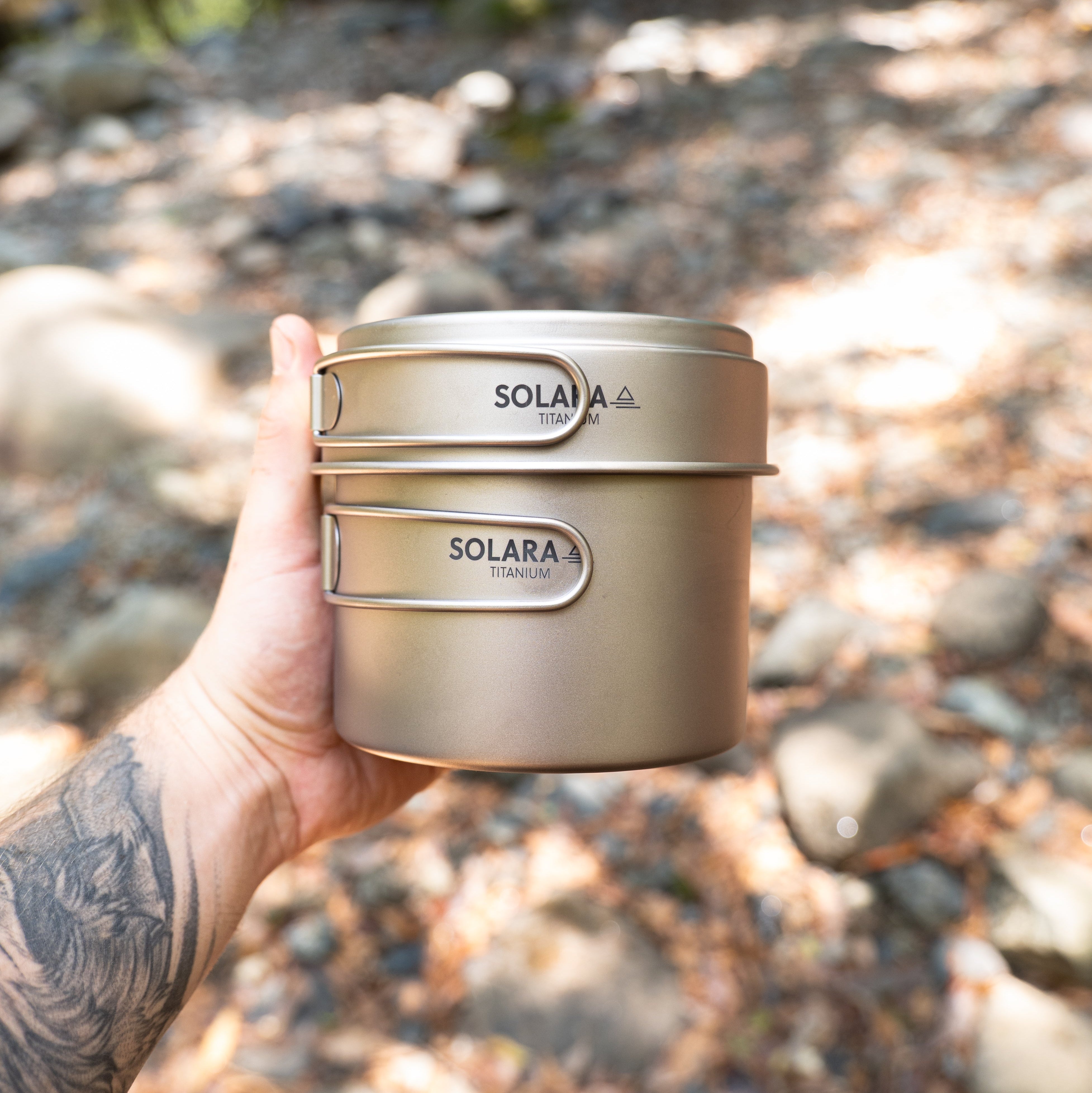 Solara Ultralight Cookset | Complete Titanium Kitchen System