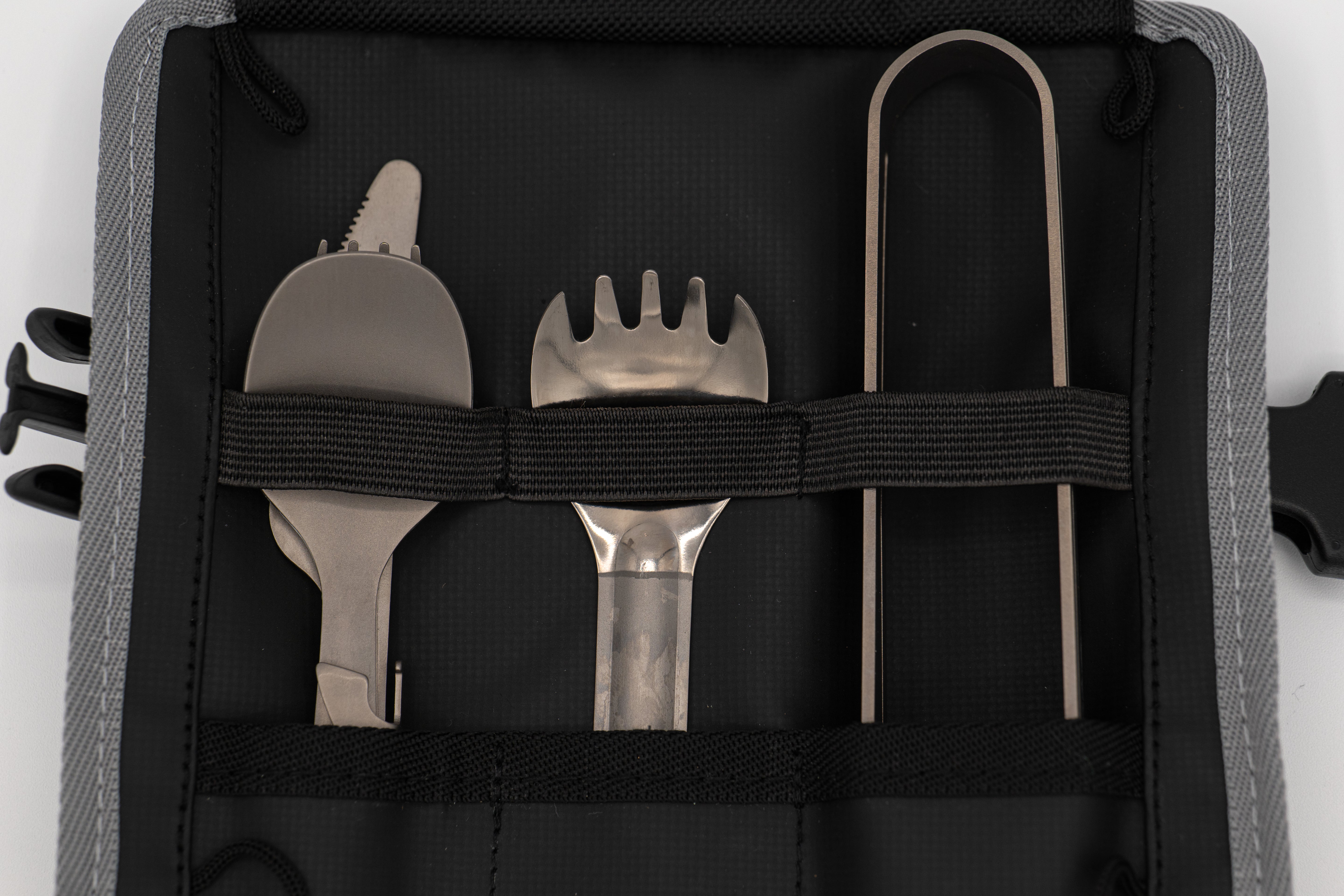 Ultralight Titanium Utensil Kit