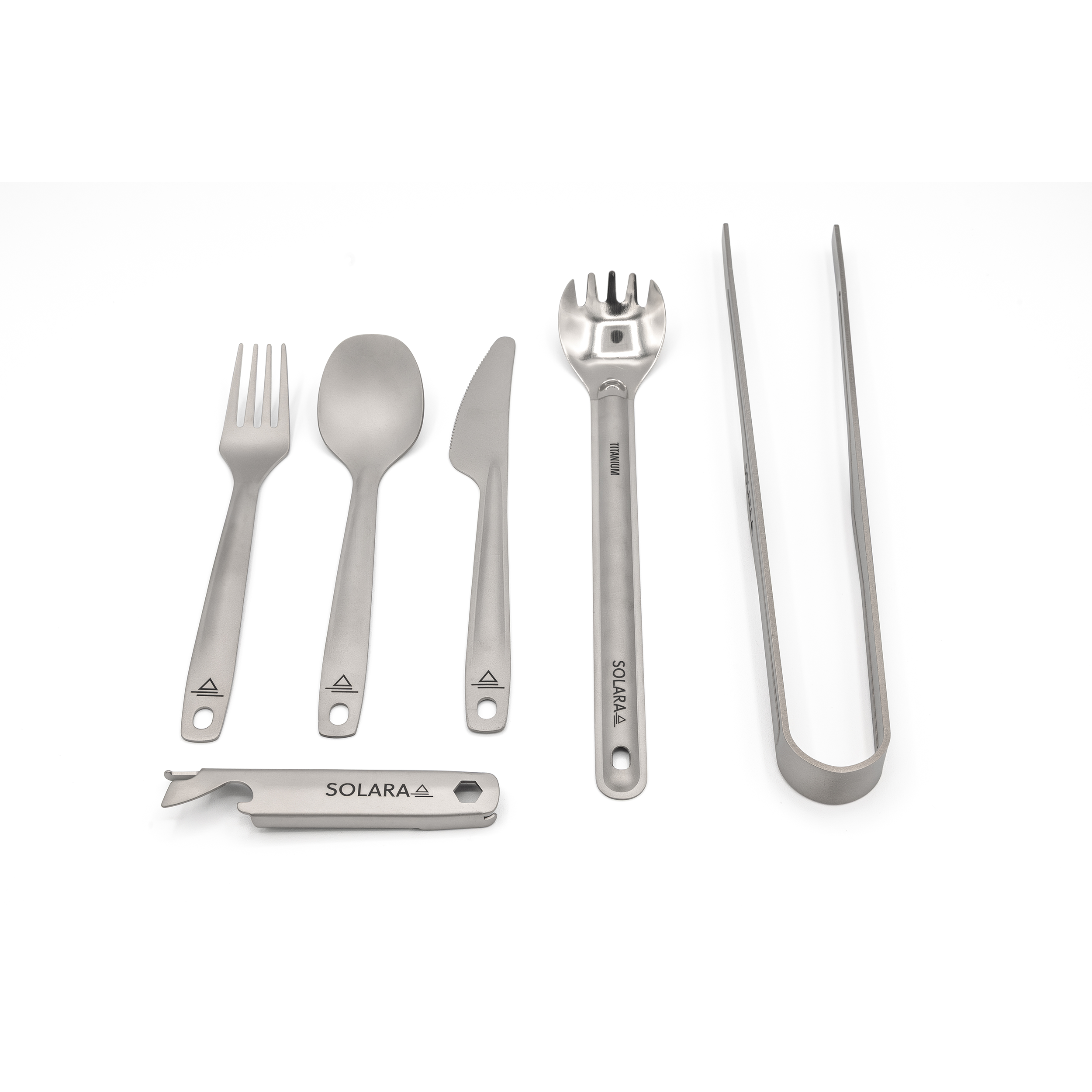 Ultralight Titanium Utensil Kit