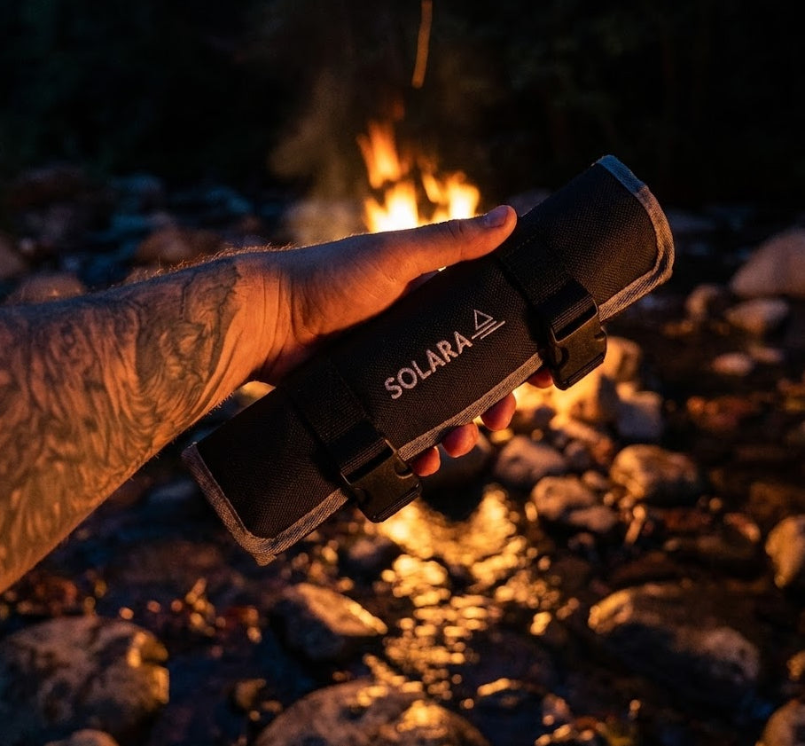 Solara Utility Roll | Heavy-Duty Tool & Utensil Organiser