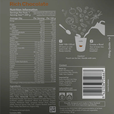 Radix Ultra Breakfast - 800kcal | Solara x Radix Nutrition
