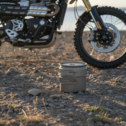 Ultralight Moto-Camping Cookset