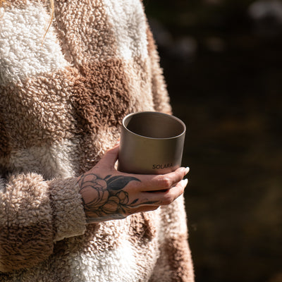 Titanium Mug System | 2-in-1 Ultralight Nesting Set