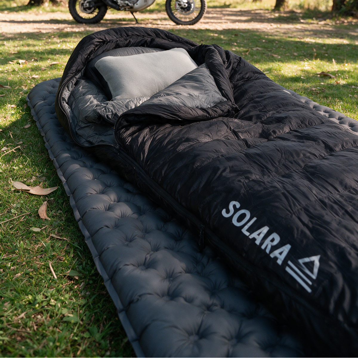 Solara Sleep System | Mat + Sleeping-Bag + Pillow