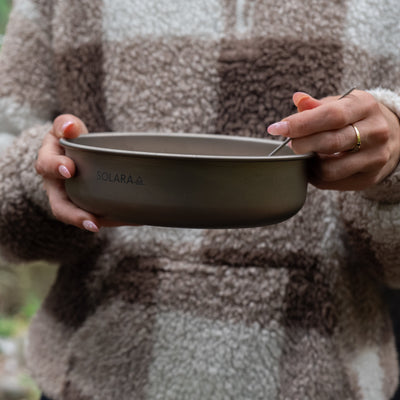Solara Ultralight Titanium Bowl