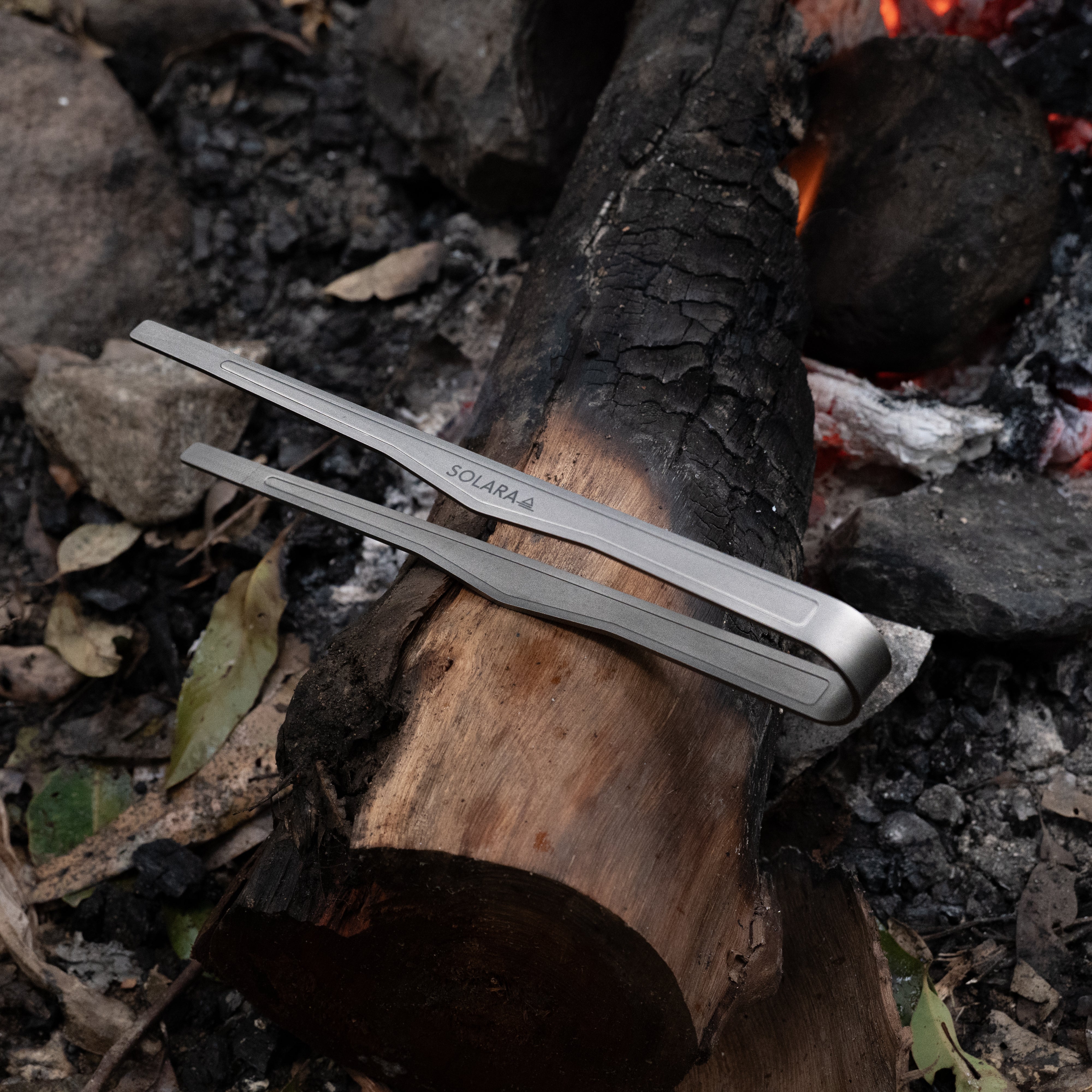 Ultralight Titanium Tongs