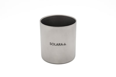 Double-Wall Titanium Mug 450ml | Insulated Camp Cup