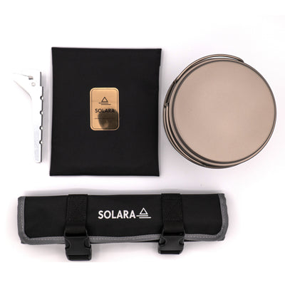 Solara Ultralight Cookset | Complete Titanium Kitchen System
