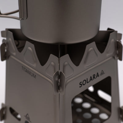 Solara Ultralight Cookset | Complete Titanium Kitchen System
