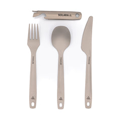 Titanium Cutlery Set | Ultralight Camping Utensils