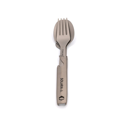 Ultralight Titanium Cutlery Set