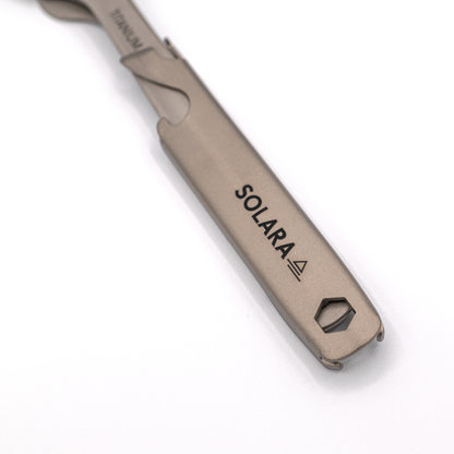 Ultralight Titanium Cutlery Set