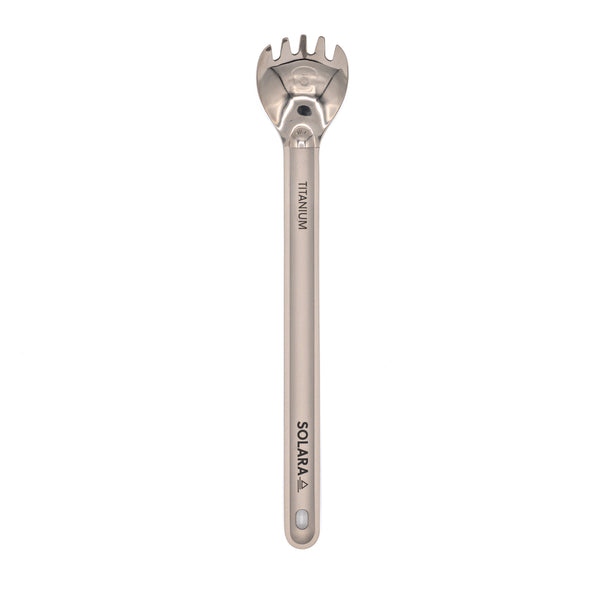 Ultralight Titanium Spork | 13g Long-Handle