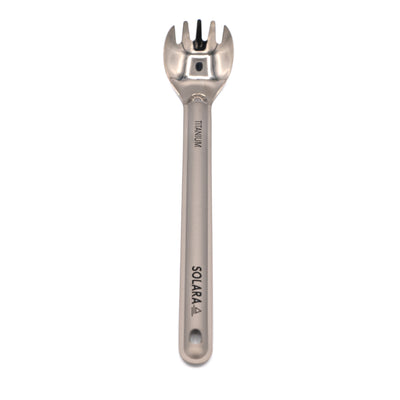 Solara Titanium Spork | 13g Ultralight Long-Handle Spork