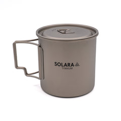 Single-Wall Titanium Mug 650ml | Ultralight Camp Cup