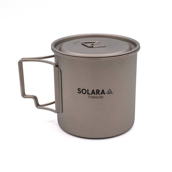 Single-Wall Titanium Mug 650ml | Ultralight Camp Cup