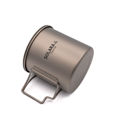Solara Titanium Mug System | 2-in-1 Nesting Set