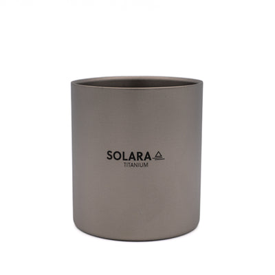 Solara Titanium Mug System | 2-in-1 Nesting Set