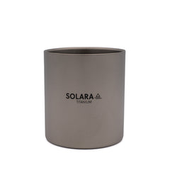 Double-Wall Titanium Mug 450ml | Insulated Camp Cup