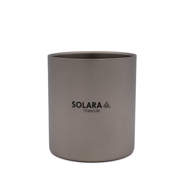Double-Wall Titanium Mug 450ml | Insulated Camp Cup