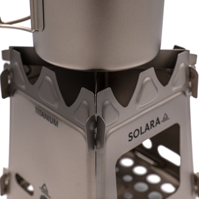 Ultralight Titanium Mug & Stove Kit