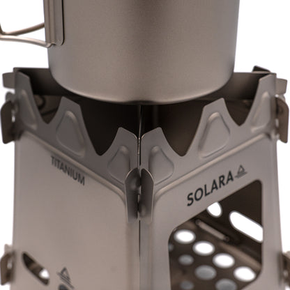 Ultralight Titanium Mug & Stove Kit