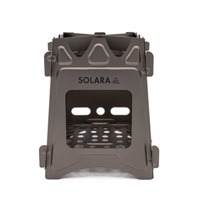 Ultralight Flatpack Titanium Stove