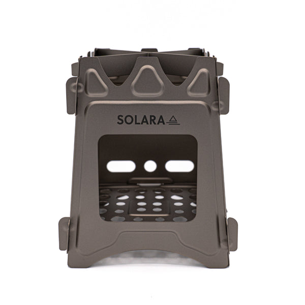 Ultralight Titanium Wood Stove | Flatpack Camp Stove