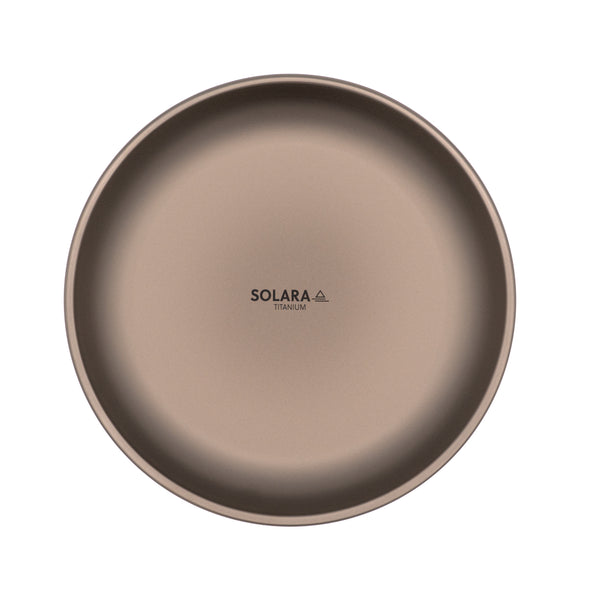 Ultralight Titanium Plate & Frying Pan