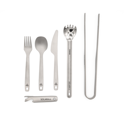Ultralight Titanium Utensil Kit