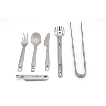 Ultralight Titanium Utensil Kit