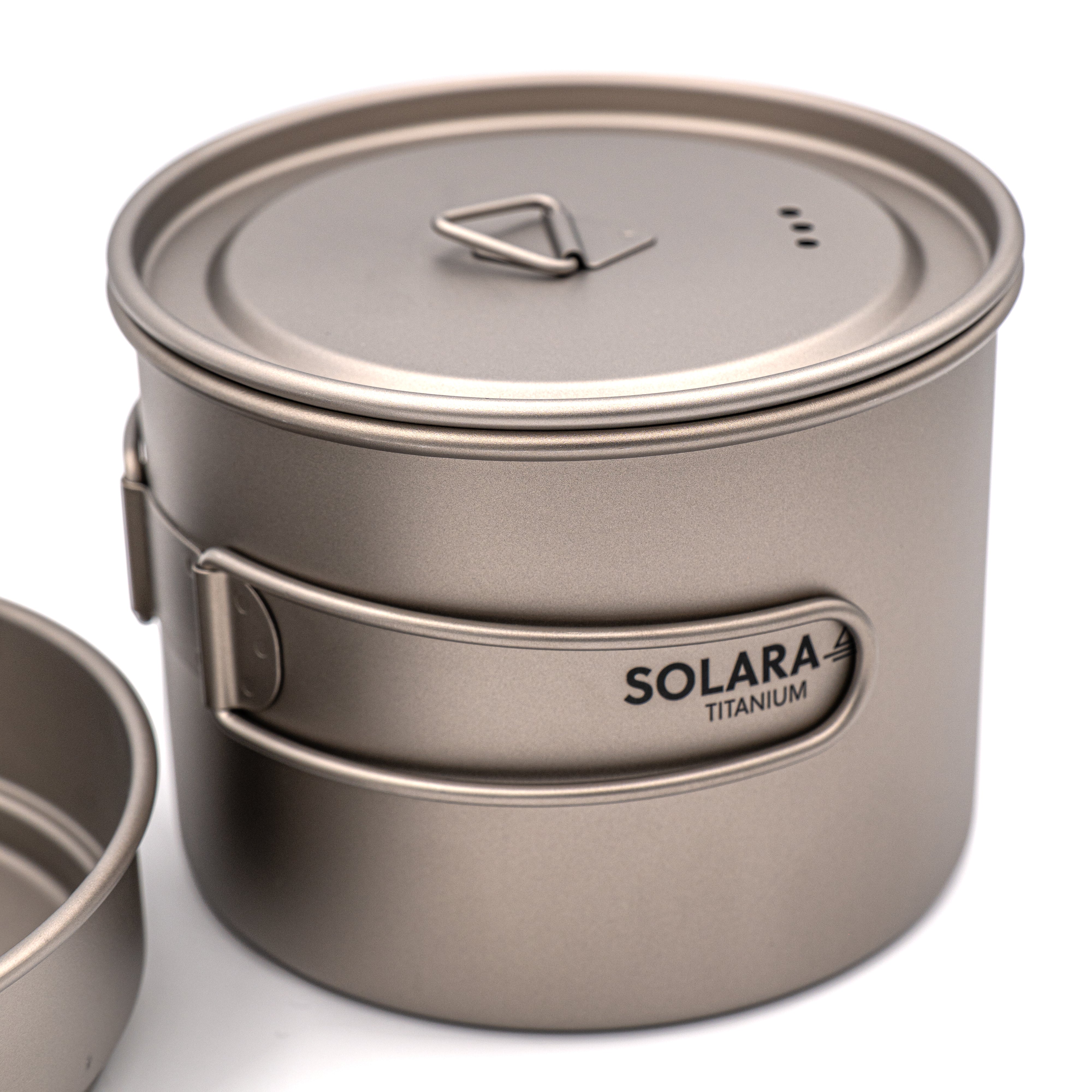 Solara Titanium 3-in-1 Cookset | Ultralight Pot, Pan & Oven System