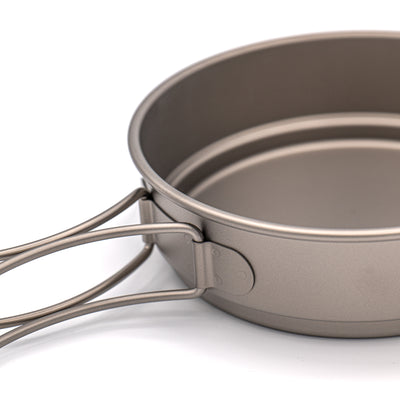 Solara Titanium 3-in-1 Cookset | Ultralight Pot, Pan & Oven System